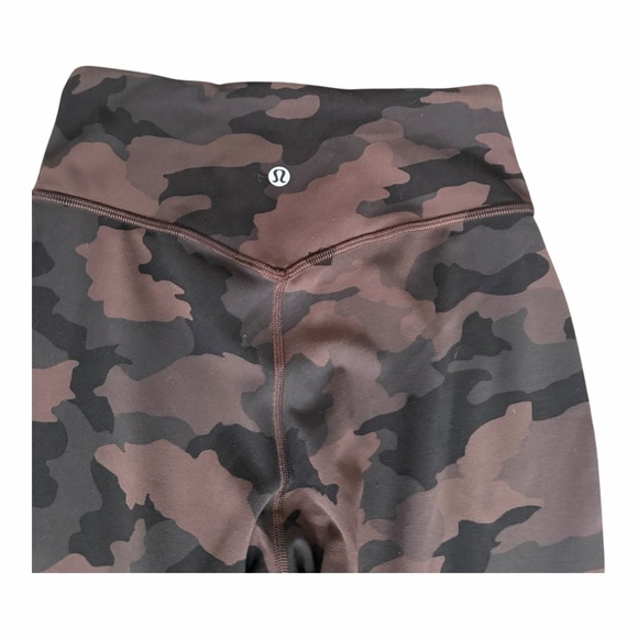 Lululemon Align Jogger Crop *23" Heritage Camo Brown Earth Multi Size 2 - Picture 8 of 11